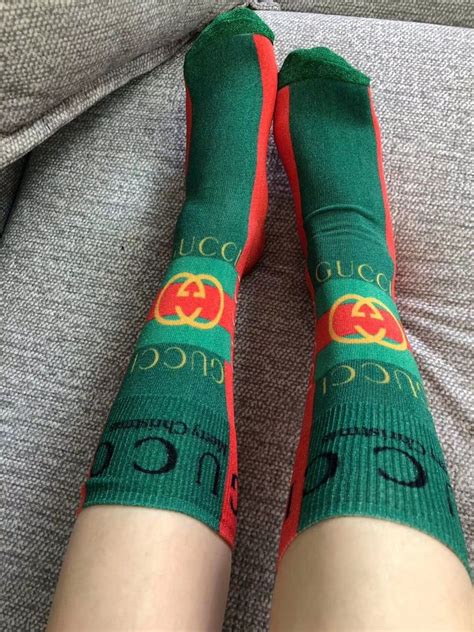 gucci socks womens cheap|gucci thigh high socks.